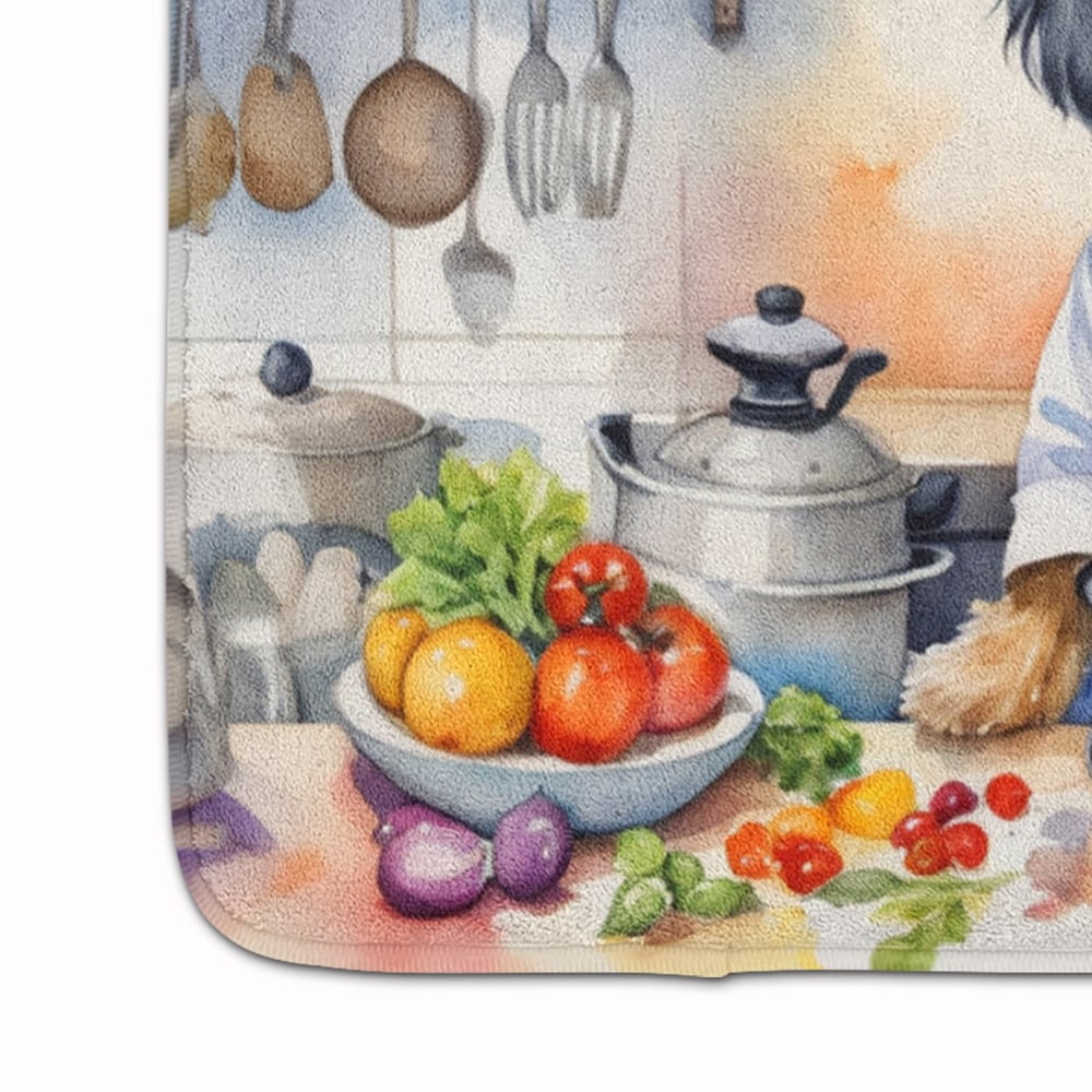 Yorkie Yorkshire Terrier The Chef Memory Foam Kitchen Mat