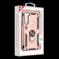 thumbnail image 5 of Anti-Drop Hybrid Protector Cover (with Ring Stand) for Motorola Moto G Stylus - Rose Gold / Black, 5 of 5