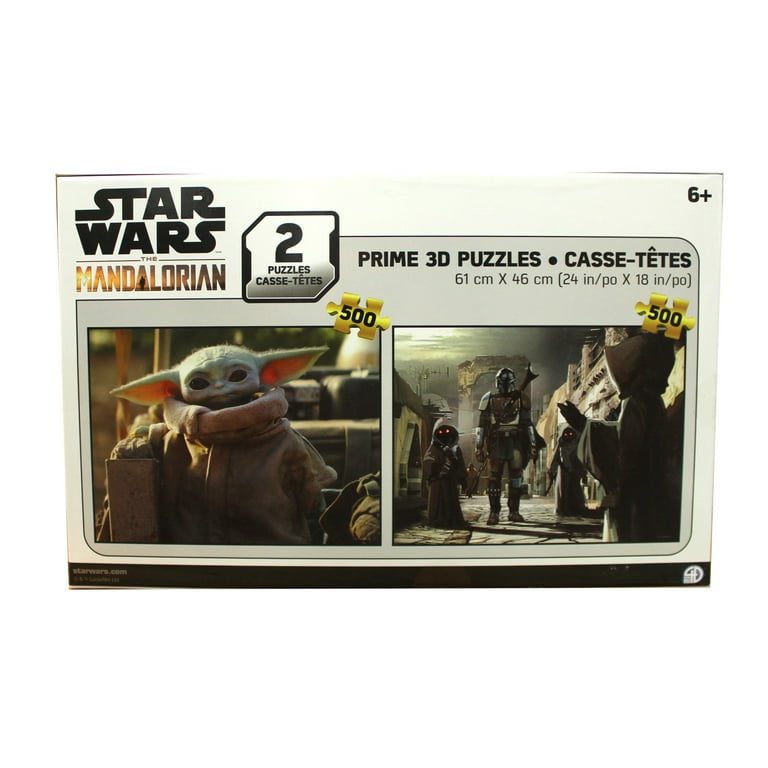 Star Wars Disney The Mandalorian Prime 3D puzzles two puzzles