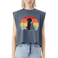 thumbnail image 2 of EcoLoom Dog Paw Dog Squad Dog Parent Cute Cat And Dog Graphic Cap Sleeve Muscle Crop Shirt Women Sleeveless Baby Tee, 2 of 5
