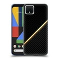 thumbnail image 1 of Head Case Designs Officially Licensed Alyn Spiller Carbon Fiber Gold Soft Gel Case Compatible with Google Pixel 4, 1 of 7