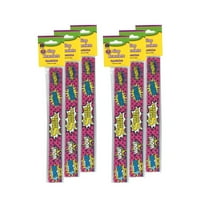 Teacher Created Resources Superhero Super Student Slap Bracelets, 10 Per Pack, 6 Packs