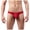 Red, variant on Mens Underwear Men's Underwear Low Waist Fashion Color Stripes Comfortable Erotic Panties