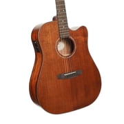 Cort Earth60MCEOP Dreadnought Acoustic-Electric Guitar - Solid Mahogany Top