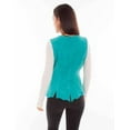 thumbnail image 2 of Scully Women's Suede Snap Front Vest - LL1102-123 X-  US, 2 of 2
