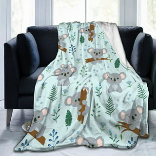  Cute Koala Throw Blanket Soft Cozy Leaf Blanket Koala Gifts for  Girls Boys Colorful Koala Animal Koala Bear Blankets for Couch Bed  Lightweight and Durable 40x50for Kids/Child : Home & Kitchen