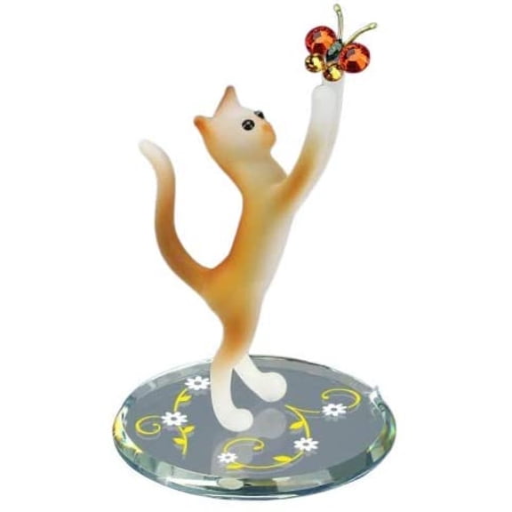 FulnKye Tabby CAT W/Butterfly