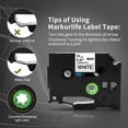 thumbnail image 6 of 20 Colors 12mm Tape TZe131 TZe231 TZe431 TZe531 TZe631 TZe731 P Touch Label Tape 12mm 0.47 Laminated Tape, 6 of 8