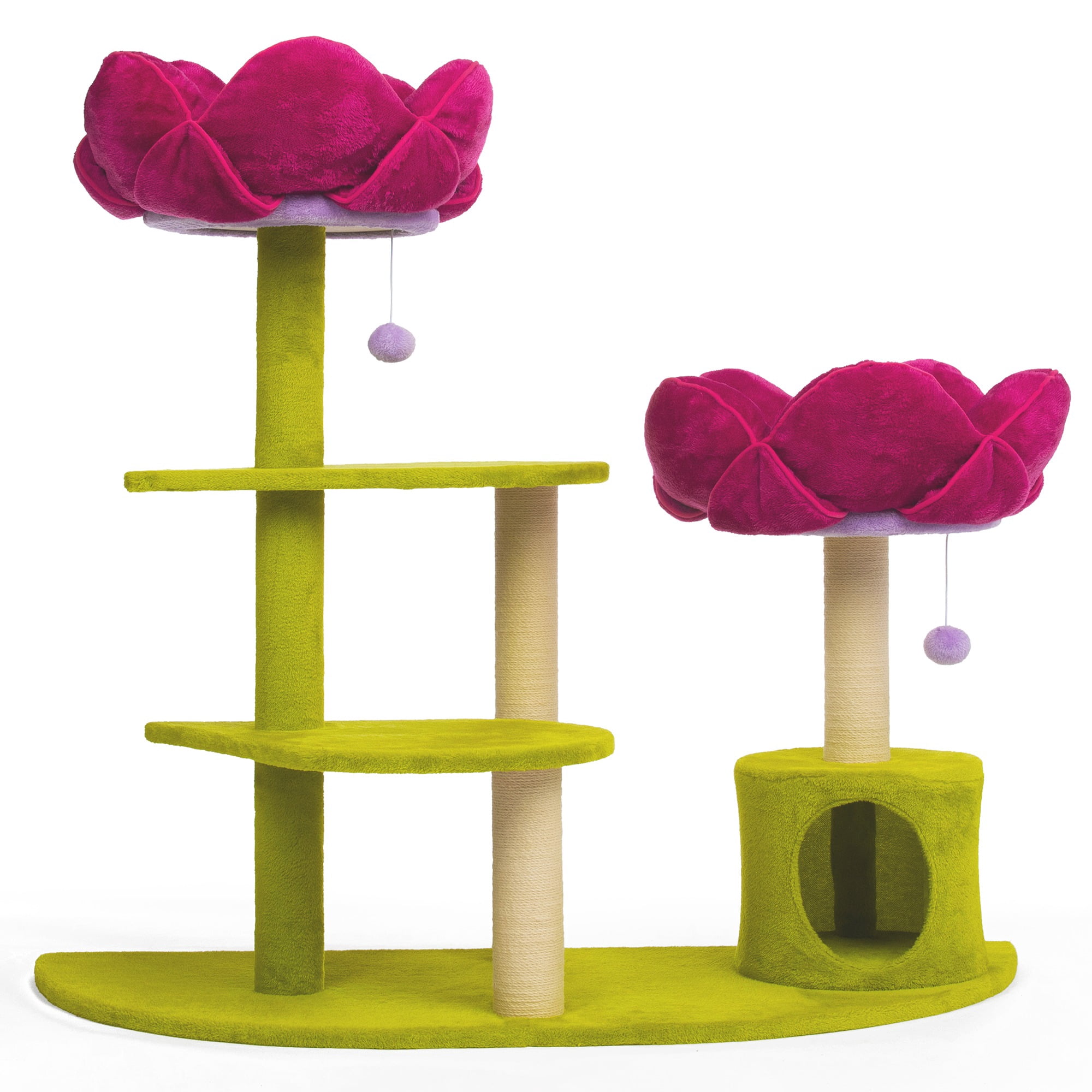 Prevue Pet Products Kitty Power Flower Garden Cat Tree Tower