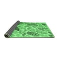 thumbnail image 2 of Ahgly Company Indoor Square Abstract Emerald Green Contemporary Area Rugs, 4' Square, 2 of 4