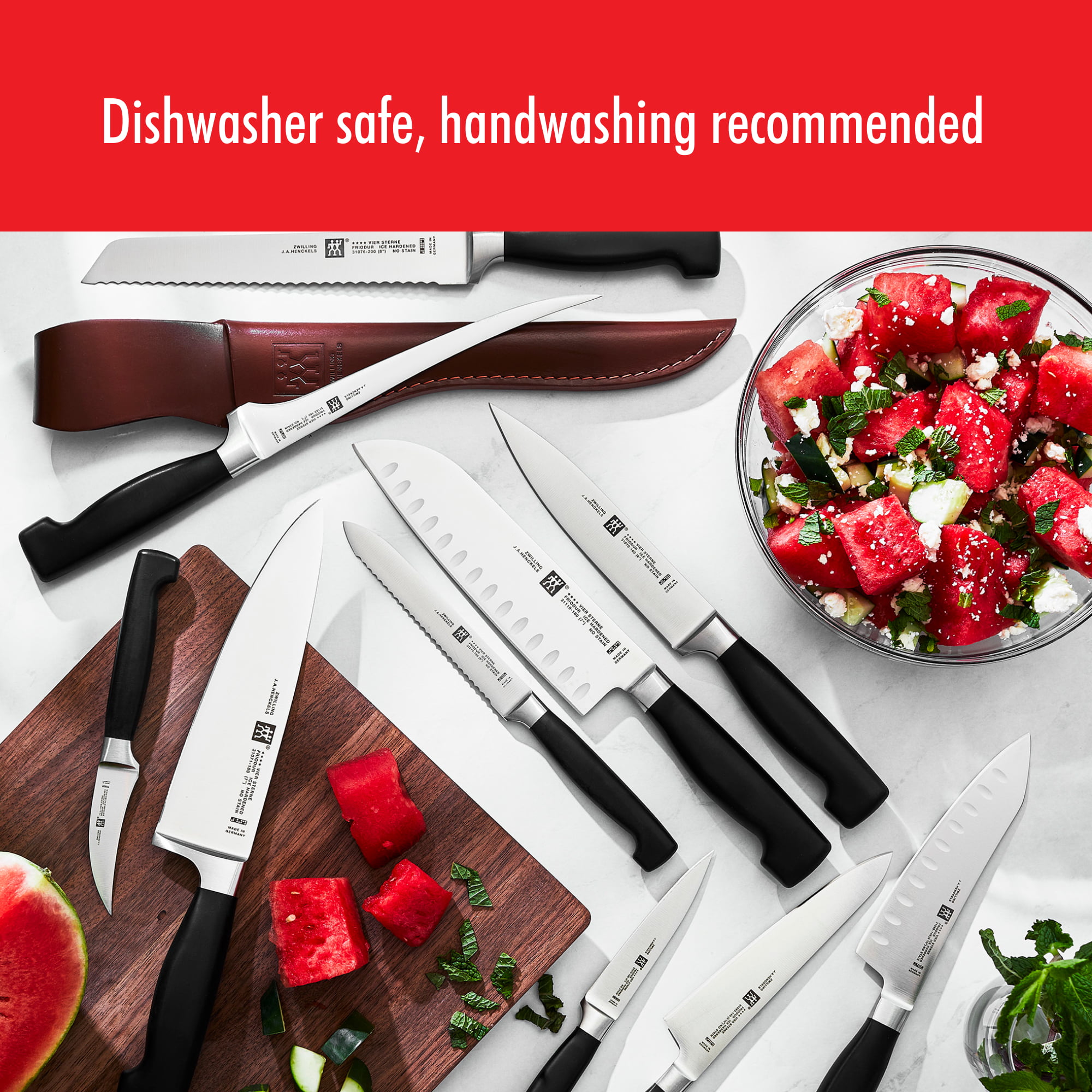ZWILLING J.A. Henckels Four Star 6 Chef's Knife 