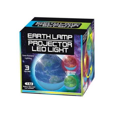 

Kole Imports GE008-4 Earth Lamp Projector LED Light - Pack of 4