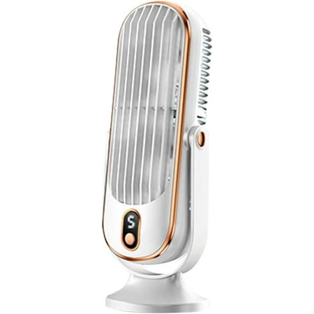 

Yazoeiaing Tower Fan for Bedroom Small Desk Standing Fans with 5 Speeds USB Powered Adjustable Angle Personal Table Fan Portable Electric Fan for Bedroom Home Office (white) A1G-1181