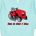 thumbnail image 3 of Inktastic This is How I Roll Mower Toddler Sweatshirt, 3 of 4