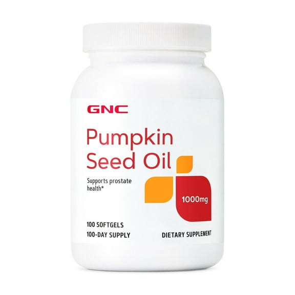 GNC Pumpkin Seed Oil 1000mg | 100 Softgels