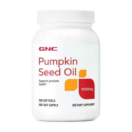 GNC Pumpkin Seed Oil 1000mg | 100 Softgels