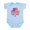 Sky Blue, variant on CafePress - American Shamrock' Infant Bodysuit - Baby Light Bodysuit, Size Newborn - 24 Months