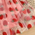 thumbnail image 7 of Toimothcn Baby Girls Dresses Sleeveless Casual Strawberry Printed Mesh Tulle Dress Soft Breathable Summer Dresses Lovely Girl's Sundress, 7 of 7