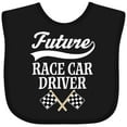thumbnail image 3 of Inktastic Future Race Car Driver Racing Boys Baby Bib, 3 of 4