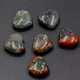 thumbnail image 1 of Xihbxyly Adorno de Cristal En Forma de Corazón, Piedra de Ágata Natural, Diseño Pulido a Mano, Ideal para Regalar En San Valentín, Decoración Diy, Decoración para Fiestas En El Aula, Tamaño de 20 Mm,, 1 of 2