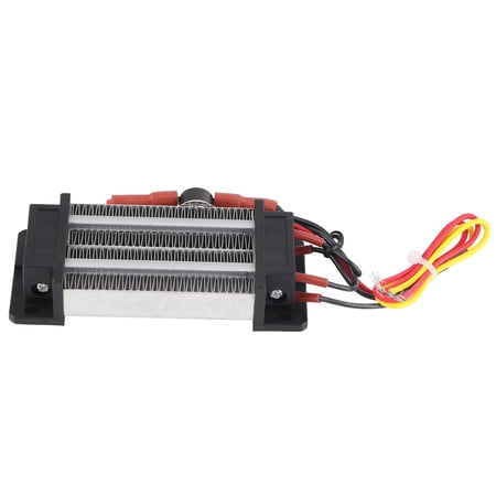 YAHHU 300W 220V Thermostat PTC Insulated Ceramic Air Heating Element Electric Heater Replacement, 4.72 inches / 12 cm