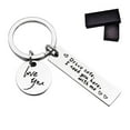 thumbnail image 7 of Drive Safe Keyring, I Love You Drive Safe Pendant, Drive Safe Key #Ring#, for Boyfriend Father Mother Birthday Keychain, Perfect Passed Driving Test Gift for Boyfriend or Husband B3V8, 7 of 7