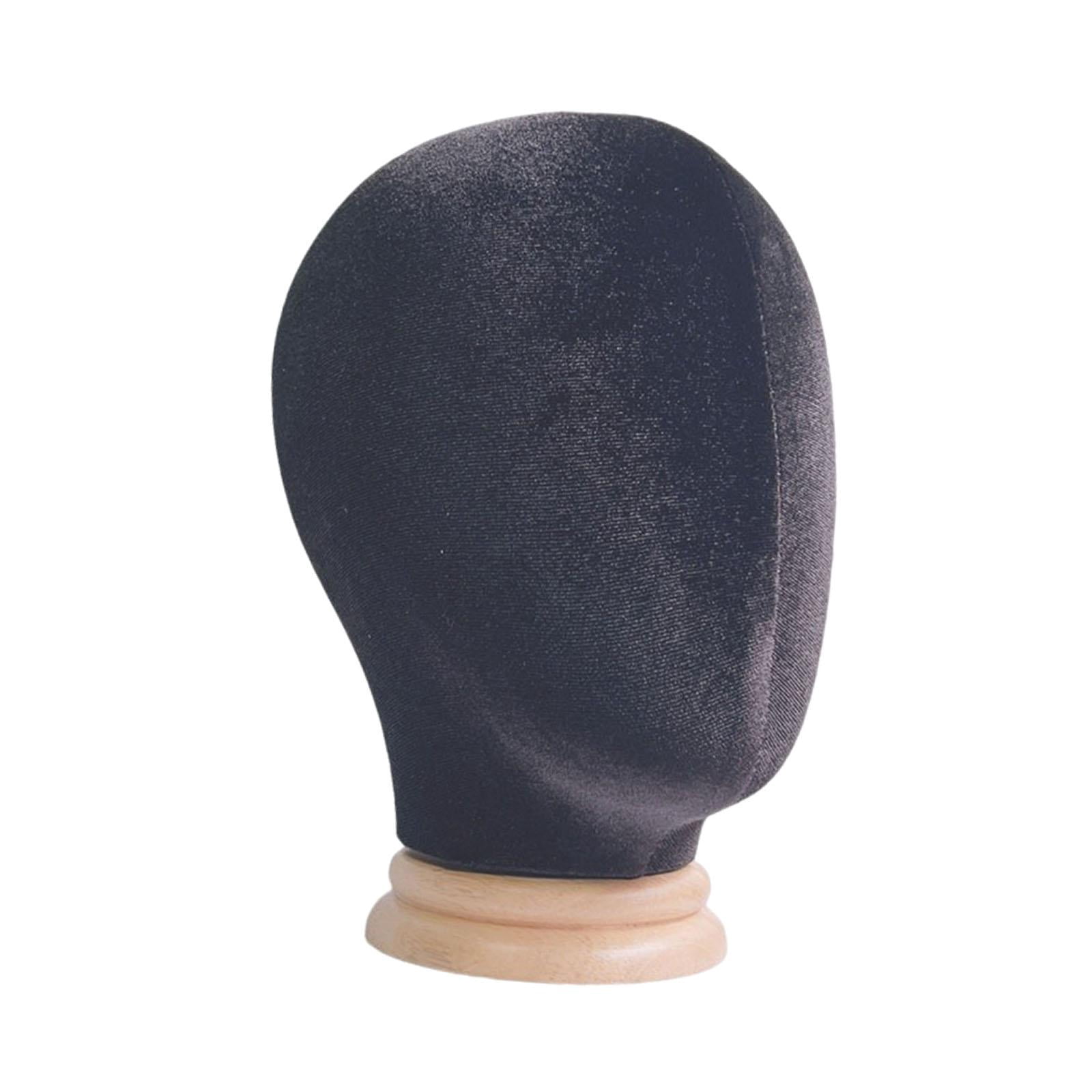 TOOYFUL Display Head Mannequin Head Display for Beauty Salon or Shop Display black