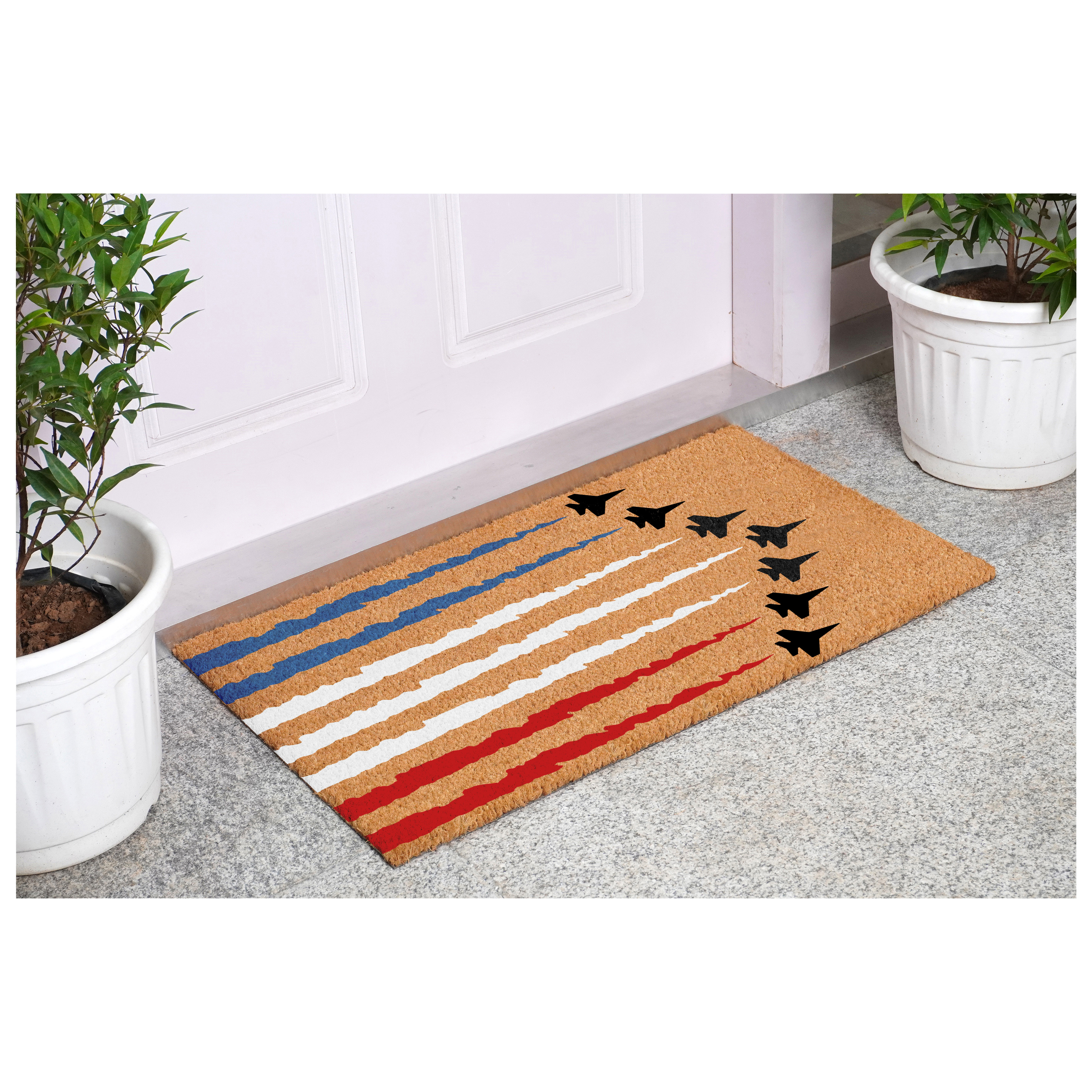 Patriotic Skies Doormat, 17" x 29"