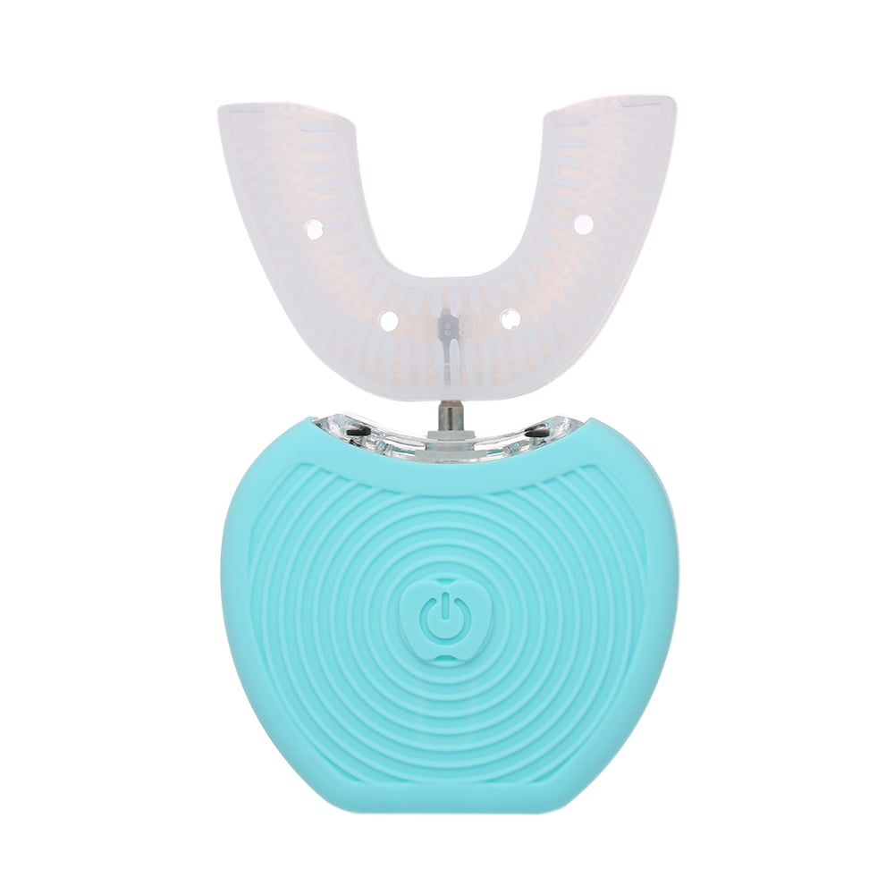 electric toothbrush with whitening light
