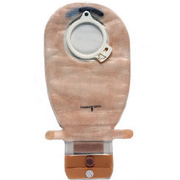 Assura Drainable 11.5"L 2pc System Ostomy Pouch 50 mm Flange 15985, 10 Ct