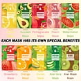 thumbnail image 4 of Mascarilla facial JunkuJK, hidratante e hidratante, juego de 10 piezas, 4 of 7