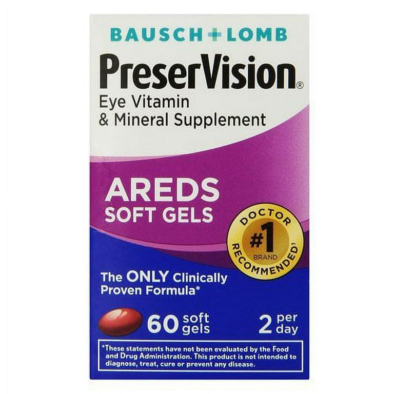 PreserVision AREDS 130 Soft Gels DLC: Oct 2026