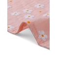 thumbnail image 6 of DARING DIVA Women's Cute Floral Tops Ruffle Cap Sleeve Button Down Dressy Shirts XS Pink, 6 of 6