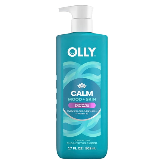 OLLY Body Wash Calm With Hyaluronic Acid ,17 fl oz