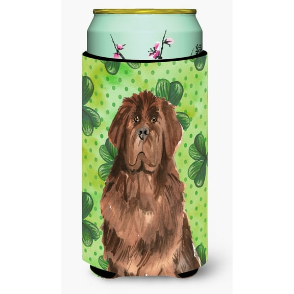 Carolines Treasures CK1795TBC Shamrocks Newfoundland Tall Boy Beverage Insulator Hugger Tall Boy multicolor