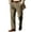 Brown #5, variant on LNZGNM Relaxed Fit Dress Pants for Men Pleated Front Straight Leg Dress Pant Casual Belt Dress Pants Classic Work Pants Business Suit Trousers, Khaki L