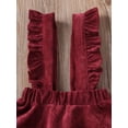 thumbnail image 5 of Cenuakty Baby Girls Suspender Skirt ,1T-6T Solid Color Sleeveless Backless Dress for All Year Round, 5 of 9