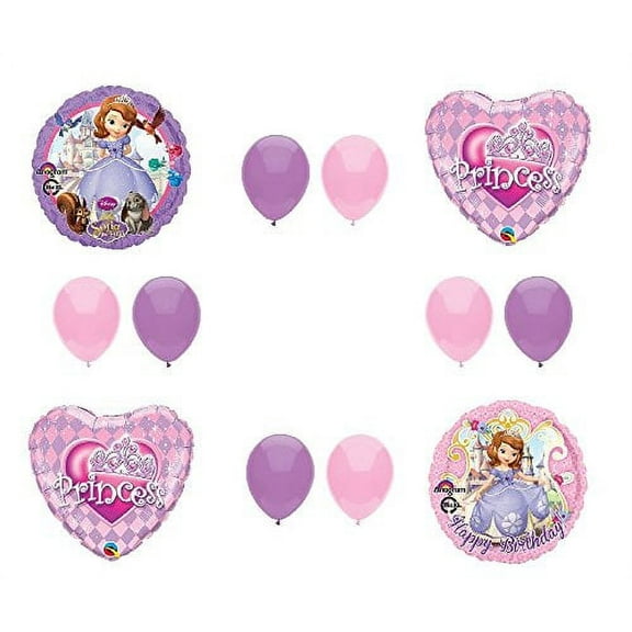 Disney's SOFIA the FIRST PRINCESS Happy Birthday PARTY Balloons Decorations Supplies by Anagram