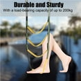 thumbnail image 5 of Yacht Boat Side Hanging Ladder Boat Accessories Boarding Soft Ladder 5 Step Boat Rope Ladder Portable Boat Folding Ladder, 5 of 6