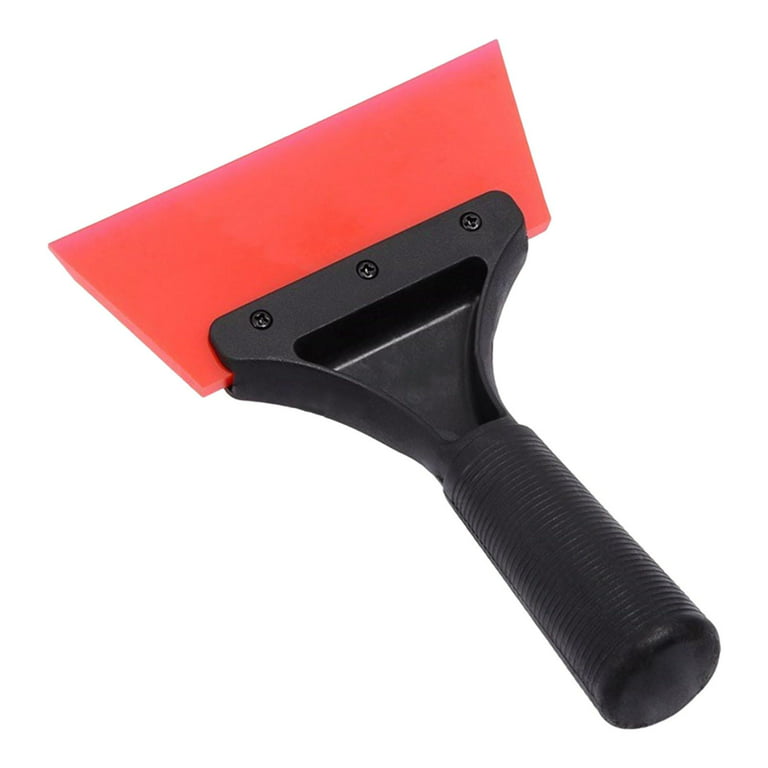 Automobile Car Rubber Window Squeegee for Home Kitchen Non Slip Compact All Purpose Durable Good Grip Accessories Handy Premium Versatile Red, Size