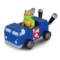 thumbnail image 1 of Furgoneta de noticias Pull Back Kart Racer NKOK TMNT Michelangelo Channel Six, 1 of 5