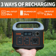 thumbnail image 4 of Jackery Explorer 290 Portable Power Solar Generator, 200-WATT Continuous Output, Low Noise for Camping & Home, 4 of 7