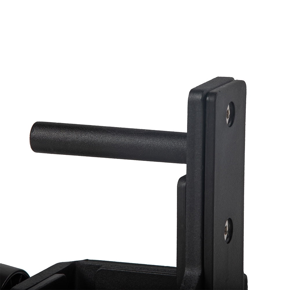 Titan Fitness T-3 Series Quick Release Roller J-Hooks, 1,000 LB Rackable Capacity, Fits 2" x 3" Uprights, 16mm Pop-Pin