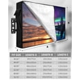 thumbnail image 7 of Outdoor TV Cover 40 to 43 Inch Weatherproof, Aurora Night Sky Waterproof TV Screen Protector for Outside Decor with Zipper and Pocket 40"L x 25"H , Nature Scenery, 7 of 7