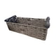 thumbnail image 5 of Cesta de almacenamiento rectangular, organizador de armario, cesto decorativo para frutas Marrón, 5 of 9