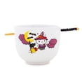 thumbnail image 3 of Cuenco de arroz con fideos ramen de cerámica, plateado, Buffalo Hello Kitty, 3 of 3