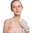 thumbnail image 4 of 1Pc Exfoliating Hemp Bath Glove Mitten Bamboo Fiber Double-Sided Bath Gloves, 4 of 8