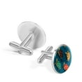thumbnail image 3 of Turtle Elegant Stainless Steel Cufflinks Set for Men, for Formal Attire, Ideal for Business Meetings and Weddings, 3 of 6
