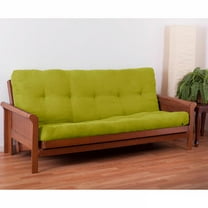 Blazing Needles Vitality 5-inch Microsuede Full-size Futon Mattress - Mojito Lime