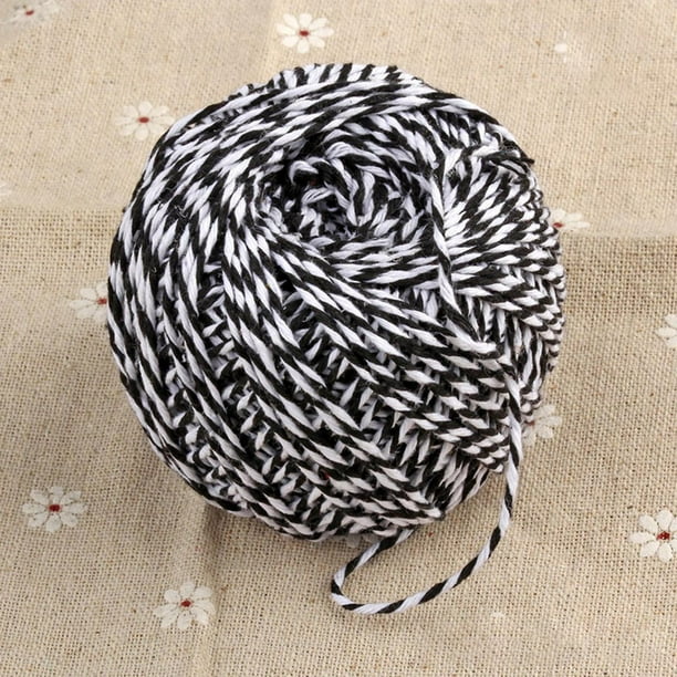 Cuerda tejida a mano Xihbxyly DIY Cuerda de doble hebra 1,5 mm X 100 m